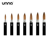 UNNA Stylo à ongles en bois massif de haute qualité