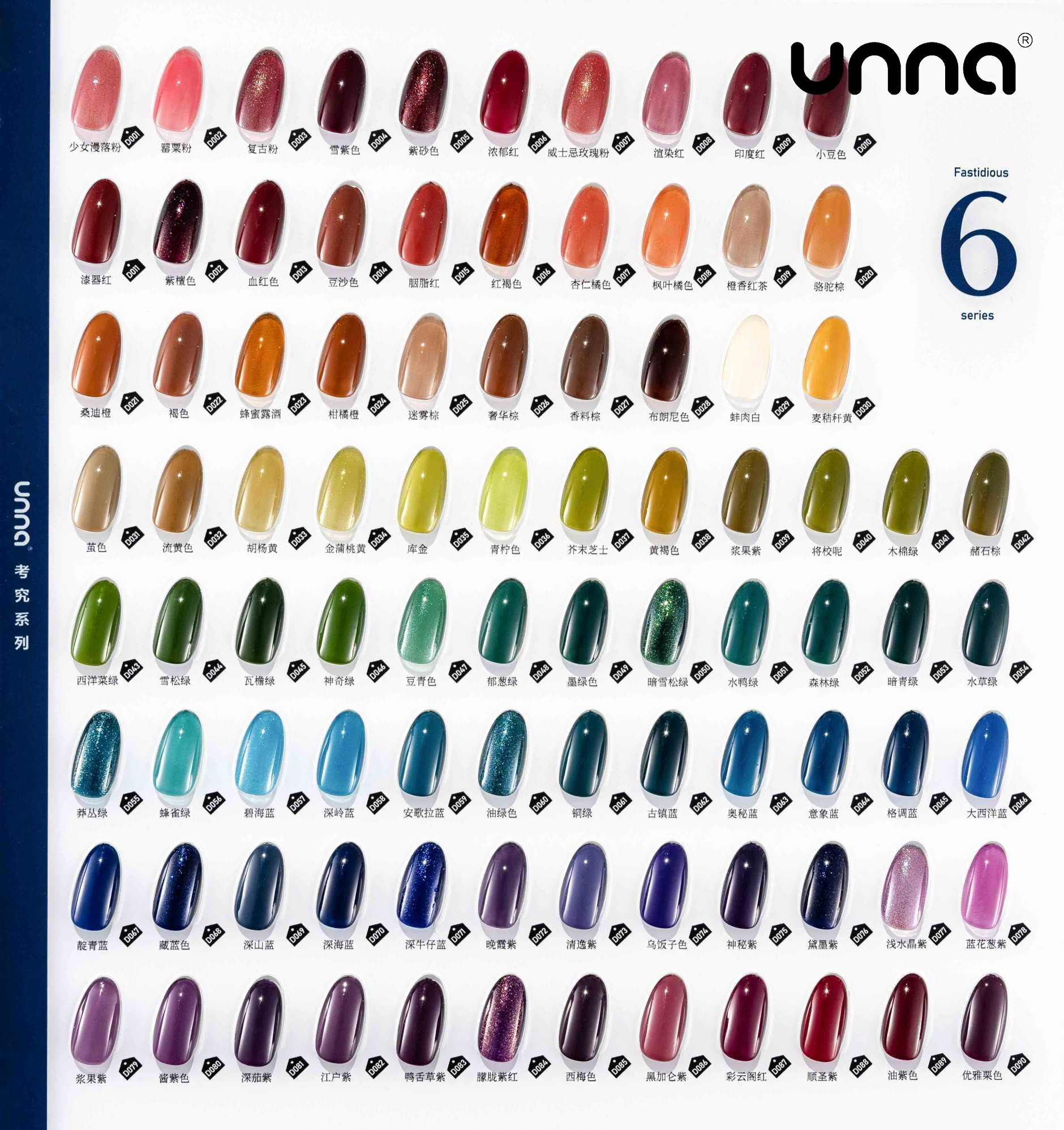 Color Soak Off Uv Gel Vernis à Ongles Série Fastidious