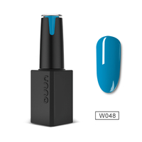Vernis à ongles de couleur bleue le plus populaire pour les ongles courts